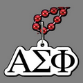 Beaded Necklace W/ Alpha Sigma Phi Tag